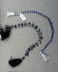 Gorgeous AAA quality sapphires and labradorite at trunk show prices for a limited time only.